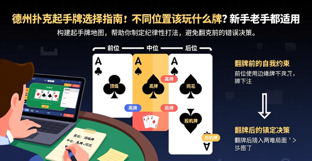 德州扑克起手牌表_德州扑克起手牌选择_德州扑克高牌大小