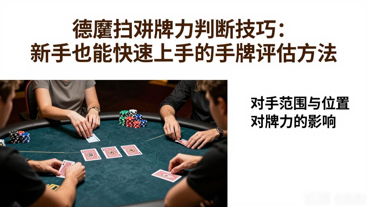 德州扑克牌力判断技巧_德州扑克牌力判断技巧_德州扑克牌力判断技巧